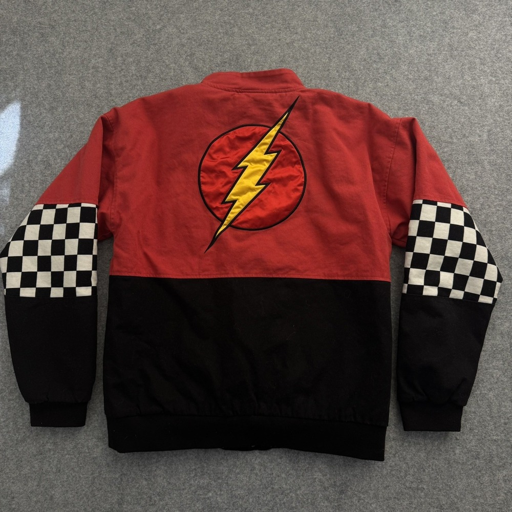 DC Comics The Flash Racing Jacket Sz. Small - Picture 10 of 12